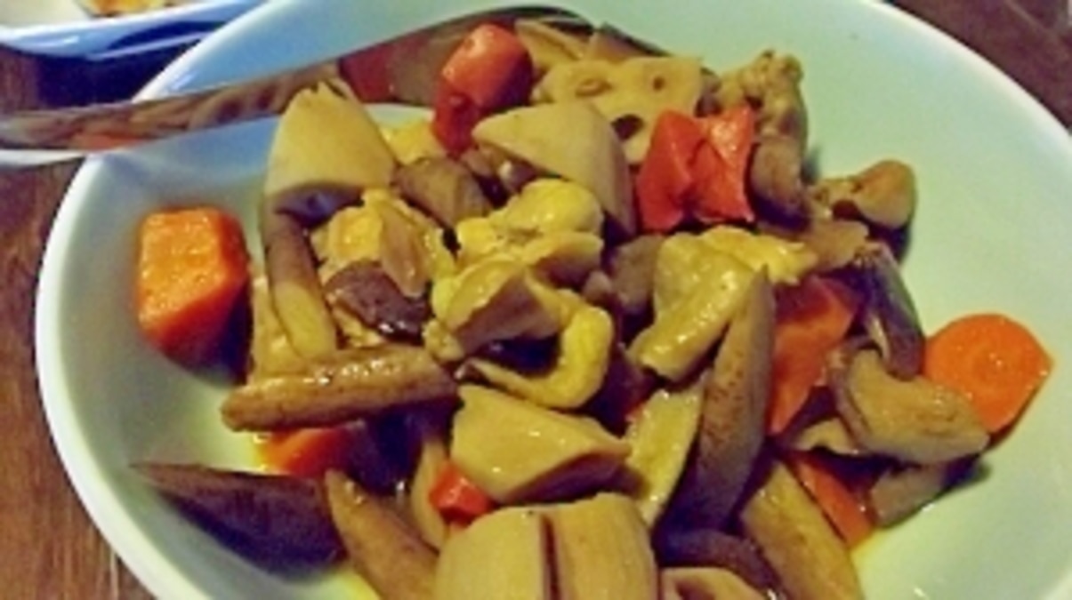 近江の赤こんにゃくで 筑前煮 レシピ 作り方 By きのこのみみ 楽天レシピ 近江の赤こんにゃくで 筑前煮 レシピ 作り方 By きのこのみみ 楽天レシピ